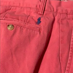 Men’s size 34/34 Polo 🐎 Brand Chino 👖Salmon/Pink